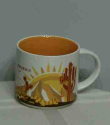 Starbucks Cup/Mug Phoenix “You Are Here” Collection Sun Cactus PERFECT - Sold on eBay Dec, 15th 2019 for $19.99