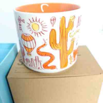 Starbucks Arizona Been There Mug Points of Interest Across Globe 2017 14oz NIB - Sold on eBay Dec, 15th 2019 for $28.71