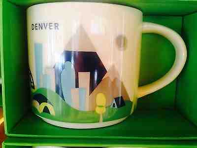 Starbucks Coffee YAH Mug 2017 DENVER Colorado You Are Here Cup 14 oz NWT & box - Sold on eBay Dec, 15th 2019 for $17.95