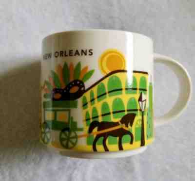 New Starbucks Mug - You Are Here Collection - New Orleans - 14oz. - Sold on eBay Dec, 15th 2019 for $30.99