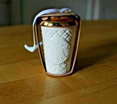 STARBUCKS 2016 SWEATER ORNAMENT DEBOSSED SIREN LOGO INTERNATIONAL RELEASE - Sold on eBay Dec, 15th 2019 for $22.00