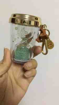 New Starbucks 2019 China Siren Forward Sand Clock Glass Keychain - Sold on eBay Dec, 14th 2019 for $15.00