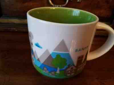 STARBUCKS "You Are Here" Collection / BANFF / RETIRED / City Mug - Mint Cond - Sold on eBay Dec, 14th 2019 for $24.90