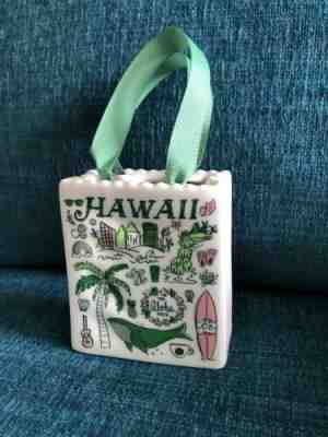 Brand NEW STARBUCKS Christmas “Been There Series"  2019 Hawaii Ceramic Ornament - Sold on eBay Dec, 14th 2019 for $18.99