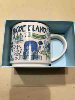 Starbucks Been There Rhode Island 2018 14 oz Mug NEW IN BOX - Sold on eBay Dec, 14th 2019 for $34.99