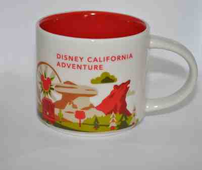 Disney California Adventure Starbucks You Are Here YAH Coffee Mug Cup Disneyland - Sold on eBay Dec, 16th 2019 for $24.99