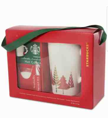 Starbucks Holiday Gift Set 14 oz Mug Double Chocolate Mix Ornament 2017 Exp 2019 - Sold on eBay Dec, 16th 2019 for $29.99