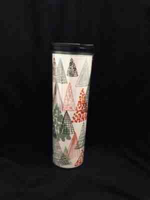 NEW STARBUCKS CHRISTMAS HOLIDAY 2017 TREES ACRYLIC COFFEE TRAVEL TUMBLER  16 Oz - Sold on eBay Dec, 16th 2019 for $24.99