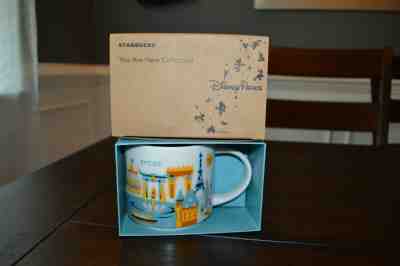  NEW STARBUCKS YOU ARE HERE YAH EPCOT MUG WITH BOX DISCONTINUED DISNEY - Sold on eBay Dec, 16th 2019 for $27.00