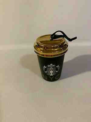 NYC New York City Starbucks Coffee Cup Shaped Collectible Holiday 2015 Ornament - Sold on eBay Dec, 16th 2019 for $15.00