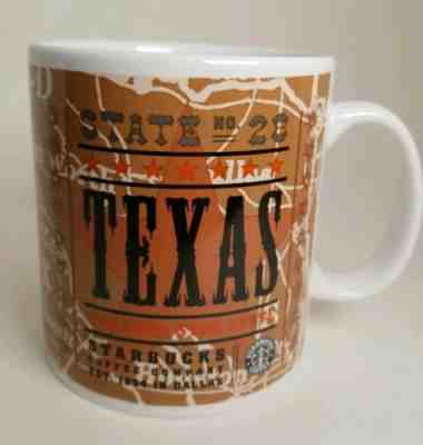 Starbucks X-Large Mug Cup State 28 Lone Star Cowboy Oil Cattle Texas TX Vtg 2000 - Sold on eBay Dec, 16th 2019 for $24.99