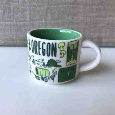 Starbucks Oregon Been There Series 2oz Mug Ornament Across The Globe - Sold on eBay Dec, 16th 2019 for $18.00
