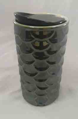 Starbucks 2017 Siren Mermaid Scales Ceramic Double Wall Tumbler Drink Cup - Sold on eBay Dec, 16th 2019 for $28.49