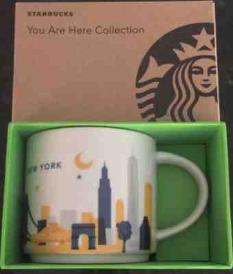 Starbucks New York City Mug Cup You Are Here Collection 14 Oz New In Box - Sold on eBay Dec, 16th 2019 for $27.97