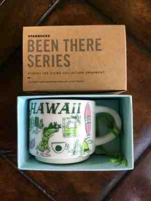  Starbucks HAWAII Mini Mug BEEN THERE SERIES Ornament New 2oz FAST SHIP - Sold on eBay Dec, 16th 2019 for $22.99