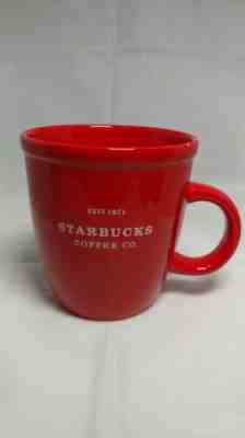 Starbucks Coffee Company Est 1971 Cup Mug Red 2001 Barista - Sold on eBay Dec, 16th 2019 for $16.00