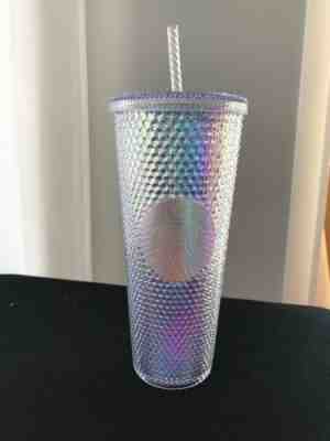 2018 RAINBOW STARBUCKS IRIDESCENT COLD CUP UNICORN TUMBLER GLITTER NEW! - Sold on eBay Dec, 16th 2019 for $91.00