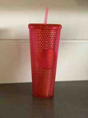 Starbucks Holiday 2019 Bright Neon Pink Studded Tumbler - Sold on eBay Dec, 16th 2019 for $20.00