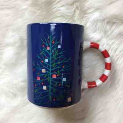 Starbucks Mug Holiday Christmas Tree 2018 Blue Limited Edition Candy Cane NWT - Sold on eBay Dec, 16th 2019 for $23.60
