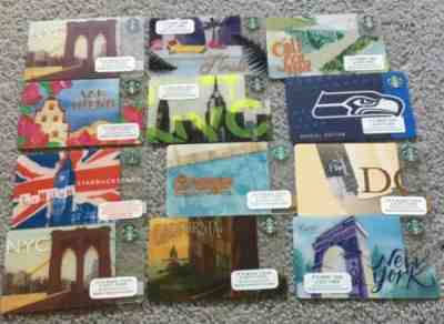 100 Starbucks gift cards Including Old & New 2003-Current - Sold on eBay Dec, 16th 2019 for $28.00
