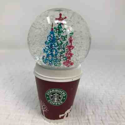 Rare Starbucks 2006 Holiday Snow Globe Ornament Red To Go Cup Christmas Tree! - Sold on eBay Dec, 16th 2019 for $19.99