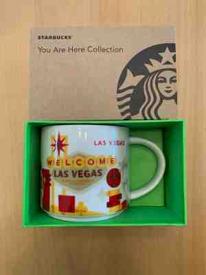 New Starbucks You Are Here Collection Las Vegas City Mug 14 oz - Sold on eBay Dec, 16th 2019 for $16.99