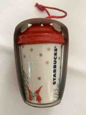 Starbucks 2019 Ornament From Germany Holiday Christmas To Go Cup Mug Tumbler - Sold on eBay Dec, 16th 2019 for $19.95