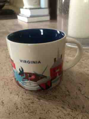Starbucks You Are Here Collection Virginia Coffee Mug 14 fl oz - NNB - Sold on eBay Dec, 16th 2019 for $22.98