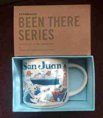 Starbucks San Juan (Puerto Rico) Coffee Mug (2018) 14oz New in Box - Sold on eBay Dec, 16th 2019 for $26.99
