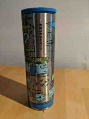 Brand NWT Starbucks Been There Series Seattle Stainless Steel 16oz Slim Tumbler - Sold on eBay Dec, 16th 2019 for $25.00