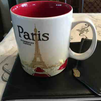 Starbucks Coffee Paris Global Icon City Collector Series Mugs Cups 2014  - Sold on eBay Dec, 16th 2019 for $29.95