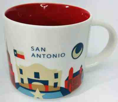 Starbucks 2017 NWT “You Are Here” Collection San Antonio, Texas 14-Ounce Mug - Sold on eBay Dec, 16th 2019 for $17.99