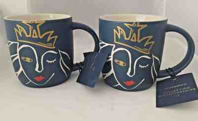 New with tags TWO STARBUCKS Blue 2016 Anniversary Siren Mermaid Mugs Brand NEW! - Sold on eBay Dec, 16th 2019 for $27.99
