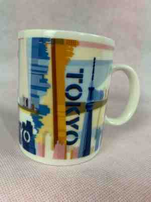 2014 Starbucks Tokyo Japan Ceramic Coffee Mug city scene - Sold on eBay Dec, 16th 2019 for $19.99