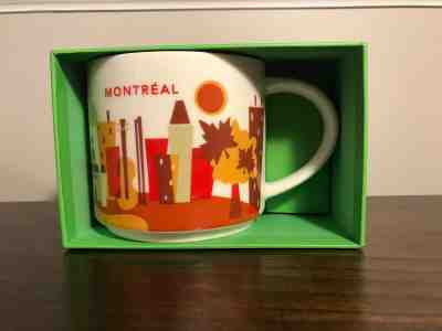 Starbucks "You Are Here" Coffee Mug 14oz- Montréal - Sold on eBay Dec, 16th 2019 for $17.99