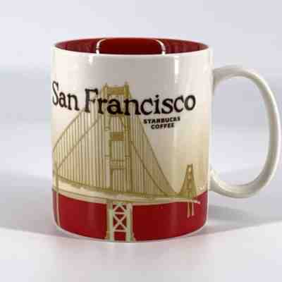 Starbucks Collector Series Icon 2010 San Francisco Golden Gate Bridge 16 fl oz - Sold on eBay Dec, 16th 2019 for $21.99