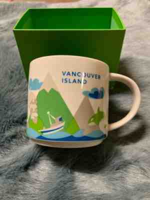 STARBUCKS "You Are Here" Collection / VANCOUVER ISLAND / RETIRED Cup Mug - Mint - Sold on eBay Dec, 16th 2019 for $24.80