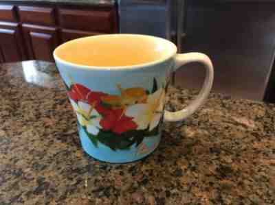 STARBUCKS HI HAWAII MUG Coffee Cup Floral Hibiscus FREE SHIPPING - Sold on eBay Dec, 16th 2019 for $22.99