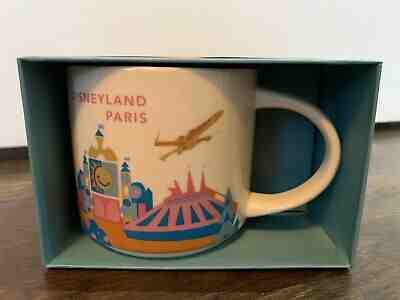 STARBUCKS 2018 DISNEYLAND PARIS YOU ARE HERE 14 oz MUG - NIB / NWT - Sold on eBay Dec, 16th 2019 for $85.00