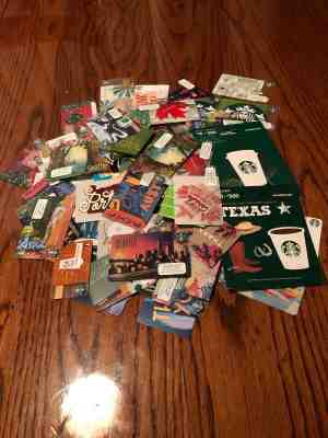 120+ STARBUCKS GIFT CARDS LOT HOLIDAY, CITY , STATE - Sold on eBay Dec, 16th 2019 for $15.99