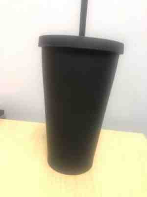 Starbucks Matte Black Tumbler Cold Cup 16oz Grande Mug 2017 Collection - Sold on eBay Dec, 16th 2019 for $19.99
