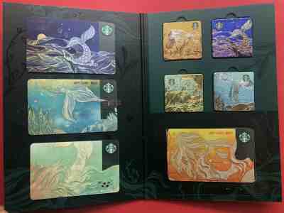 2019 China Starbucks coffee Siren Forward MSR cards 4pcs kit set - Sold on eBay Dec, 16th 2019 for $23.99