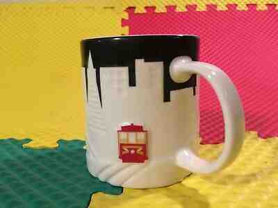 2012 Starbucks Coffee Collector Series San Francisco Skyline Embossed Mug Mint - Sold on eBay Dec, 16th 2019 for $24.99