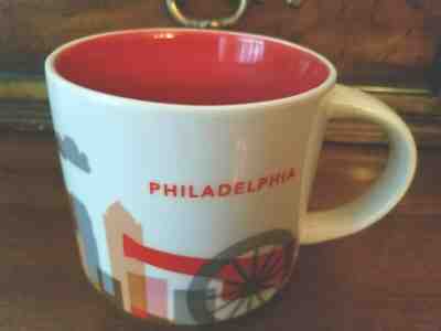 STARBUCKS "You Are Here" Collection / PHILADELPHIA / RETIRED / City Mug - Mint - Sold on eBay Dec, 15th 2019 for $22.90