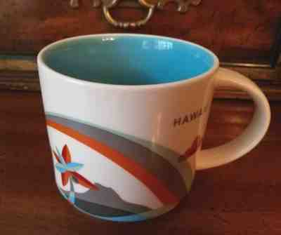 STARBUCKS "You Are Here" Collection / HAWAII / RETIRED / City Mug - Mint Cond - Sold on eBay Dec, 15th 2019 for $20.90