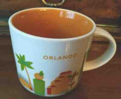 STARBUCKS "You Are Here" Collection / ORLANDO / RETIRED / City Mug - Mint Cond - Sold on eBay Dec, 15th 2019 for $20.90