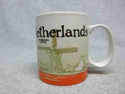 2016 MiNt Unused STARBUCKS COFFEE 16 Ounce MuG  NETHERLANDS  - Sold on eBay Dec, 15th 2019 for $24.00