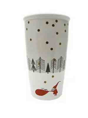NEW Starbucks Holiday 2018 Red Elf Santa Travel Mug 12oz CHRISTMAS - Sold on eBay Dec, 15th 2019 for $32.99