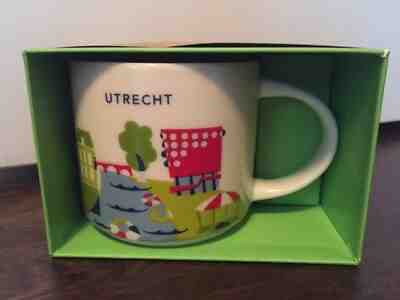 STARBUCKS UTRECHT NETHERLANDS YOU ARE HERE 14 oz MUG - NIB / NWT - Sold on eBay Dec, 15th 2019 for $40.00