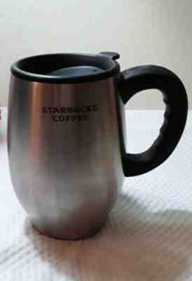 Starbucks 2003 16 Oz Stainless Steel Barrel Traveler Mug - Sold on eBay Dec, 15th 2019 for $16.10